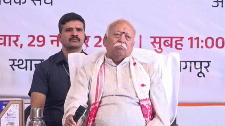 RSS chief Mohan Bhagwat urges India to master artificial intelligence and calls globalisation a misleading concept
