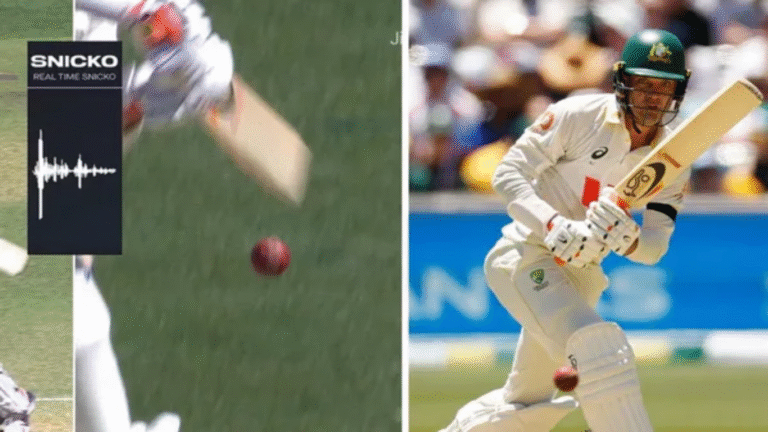 DRS and Snicko drama spark controversy during third Ashes Test between England and Australia