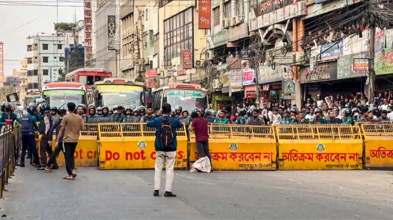 Anti India protests erupt in Bangladesh as two visa centres shut and rally held at consulate