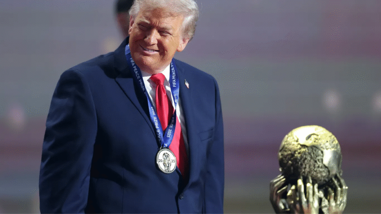 Donald Trump receives FIFA peace award and these are the other honours critics say he could claim next