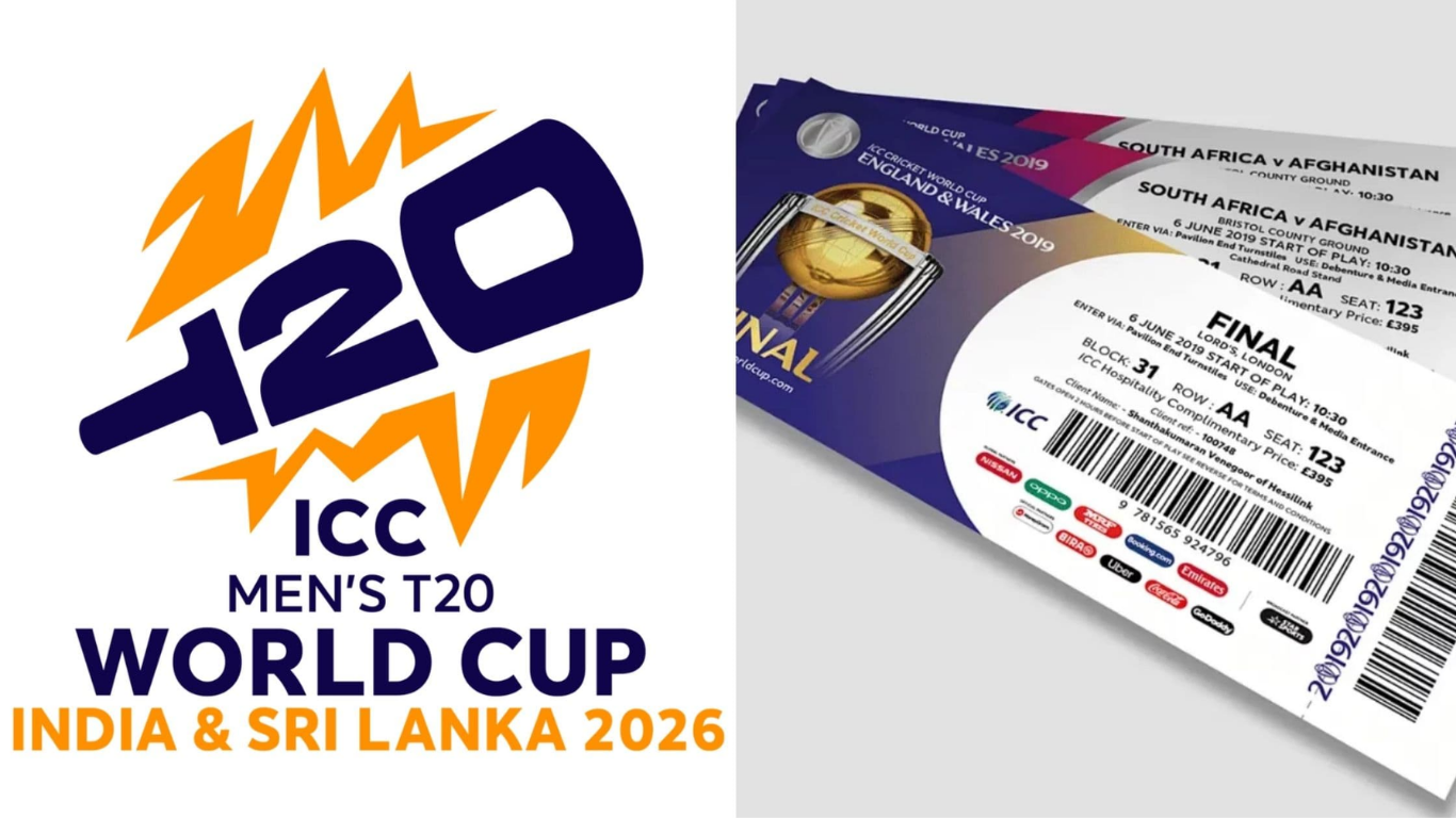 ICC announces Men’s T20 World Cup 2026 tickets to go live with prices starting at $100 and LKR 1000