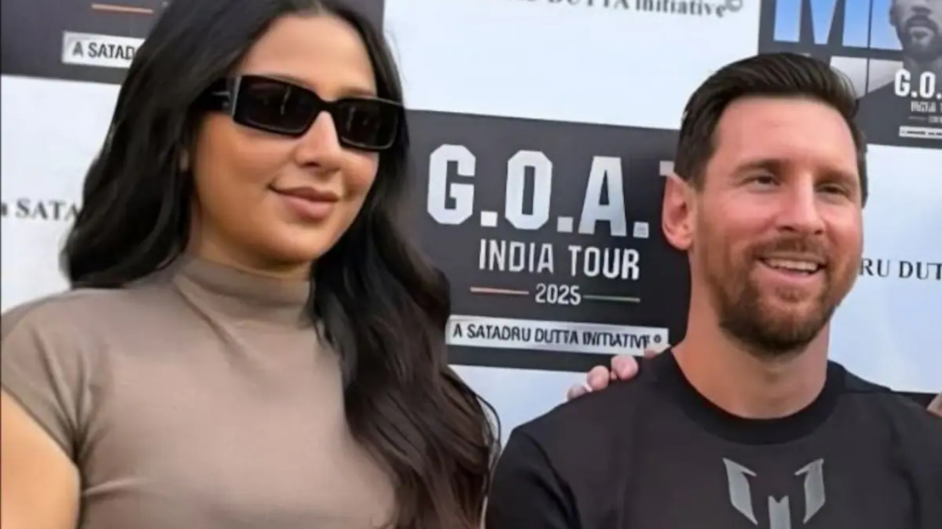 Bengali actress Subhashree Ganguly trolled for posting picture with Lionel Messi, husband defends her