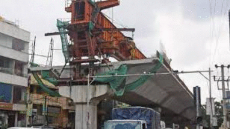 Work on Bengaluru’s long delayed Ejipura flyover gains pace with target completion in 2026