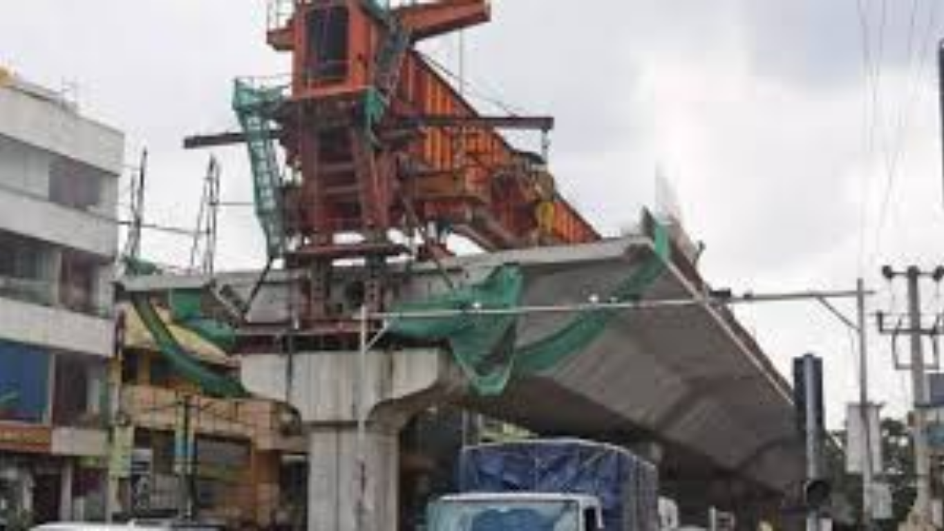 Work on Bengaluru’s long delayed Ejipura flyover gains pace with target completion in 2026