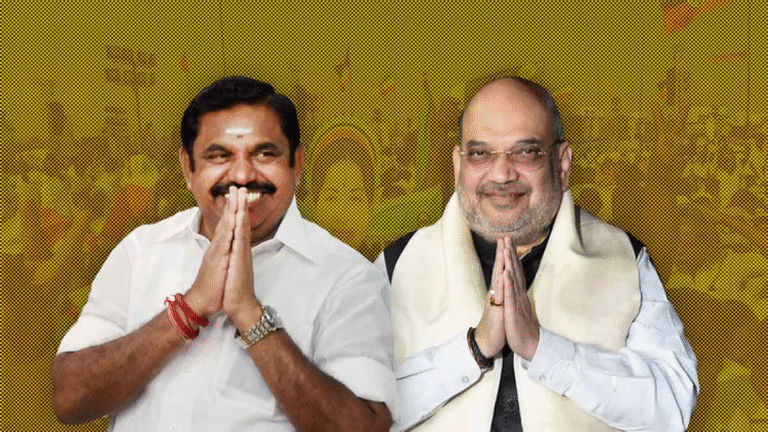 BJP AIADMK seat sharing talks intensify as Amit Shah seeks greater power share in Tamil Nadu